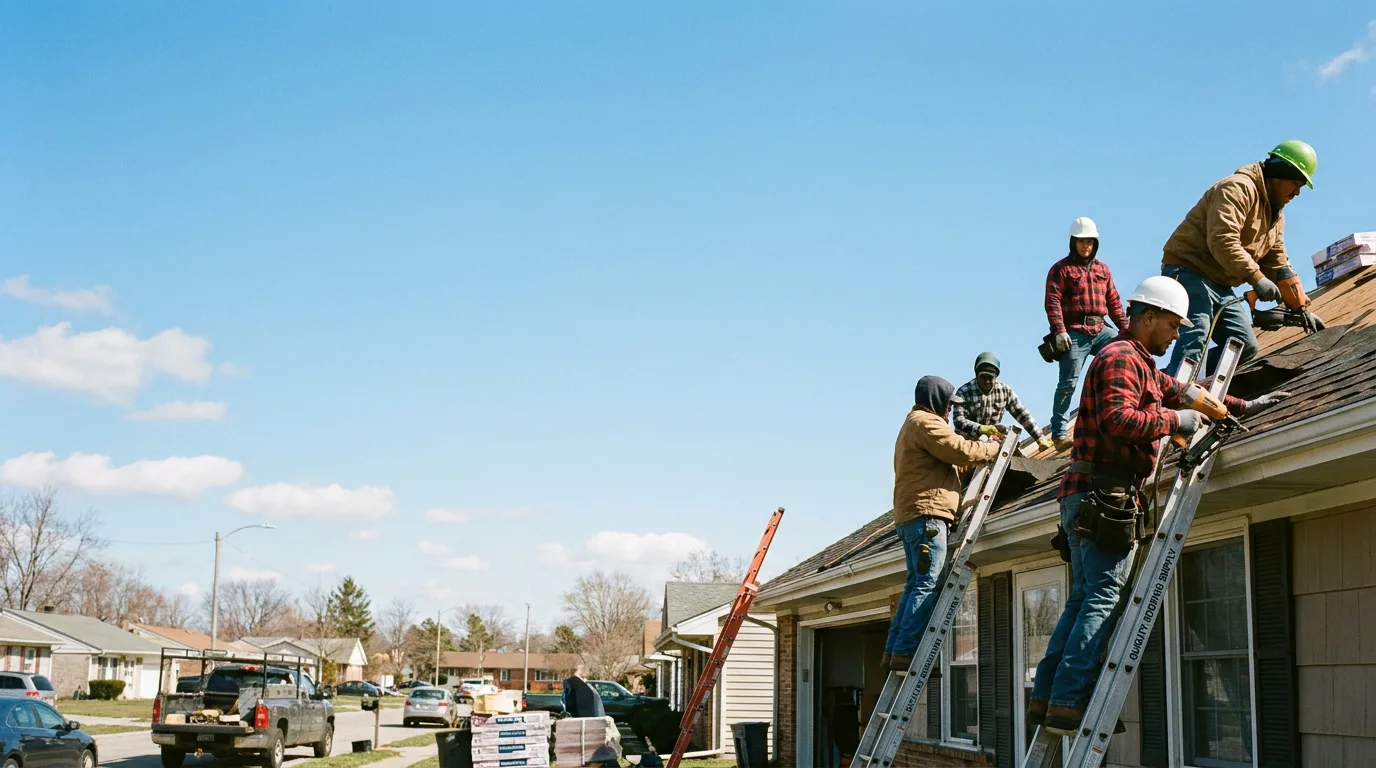 Roofing in Wever, IA near me